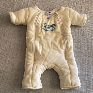 Baby Merlin's Magic Sleepsuit 3-6 months yellow, great condition